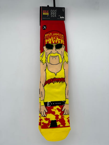 WWE / WWF Wrestling "Hulk Hogan" Socken Gr. 8-12 Odd Sox