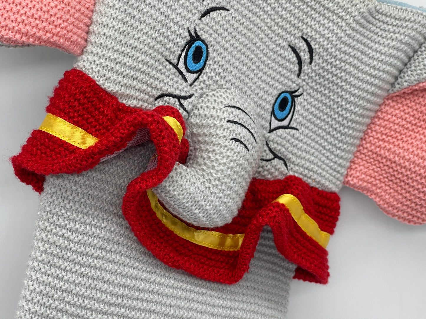 Disney "Dumbo" Weihnachtsstrumpf / Socke, gestrickt (2022)