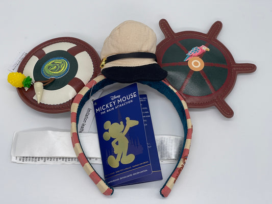 Disney Headband "Jungle Cruise" Main Attraction Ears 50 Years Disney World