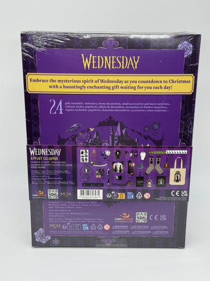 Wednesday "Adventskalender" mit 24 Überraschungen Countdown Christmas (2024)
