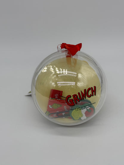 The Grinch "Grinch Christbaumschmuck Weihnachtskugel" mit Schreibset 5-teilig