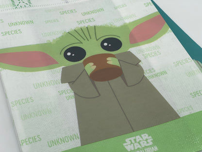 Star Wars "Grogu Baby Yoda" Geschenktüte, Tasche, Tüte, Beutel (2er Pack)