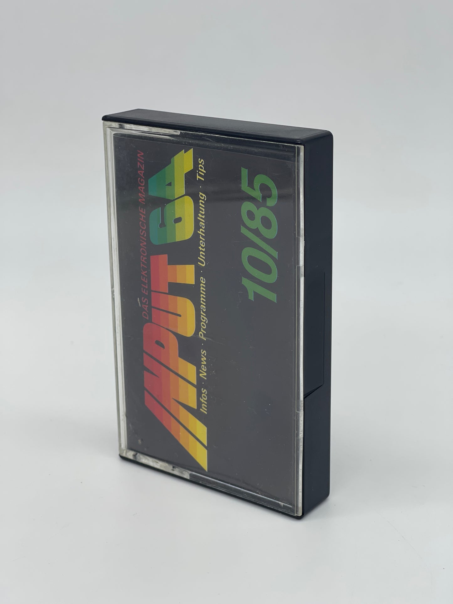 Input 64 "The electronic magazine" datasette / cassette issue 10/85 