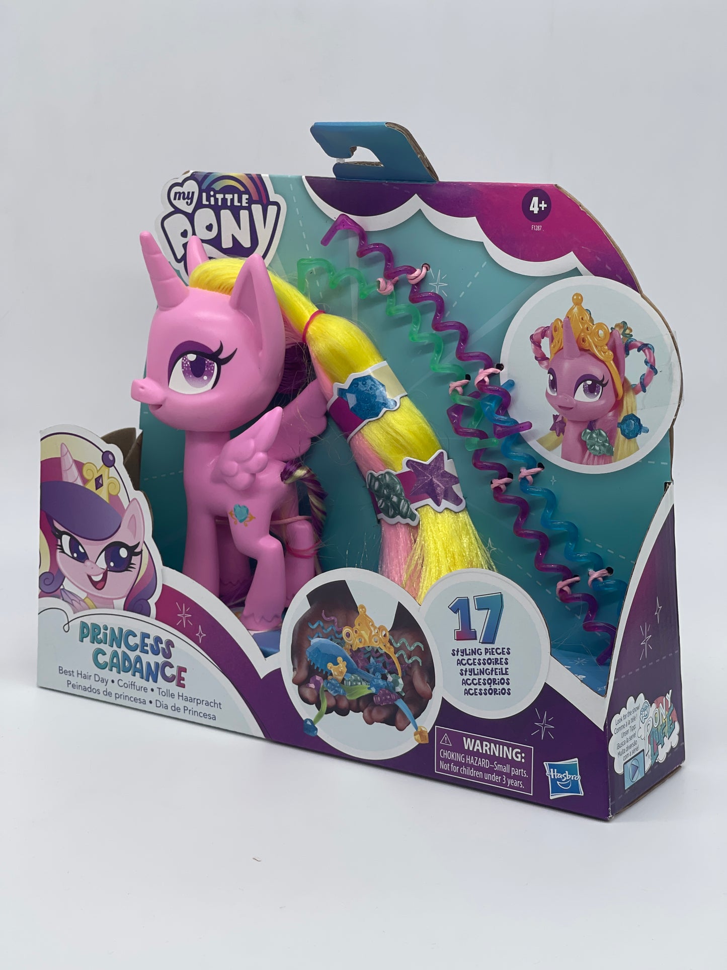 My Little Pony - Princess Cadance Tolle Haarpracht - 17 Teile für Styling (Hasbro)