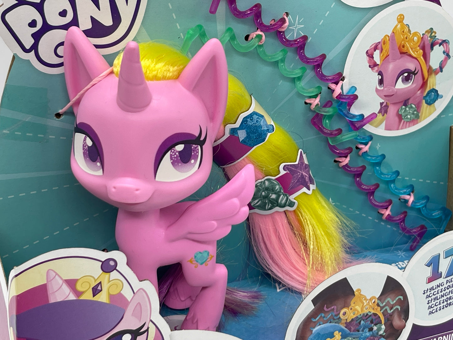 My Little Pony - Princess Cadance Tolle Haarpracht - 17 Teile für Styling (Hasbro)