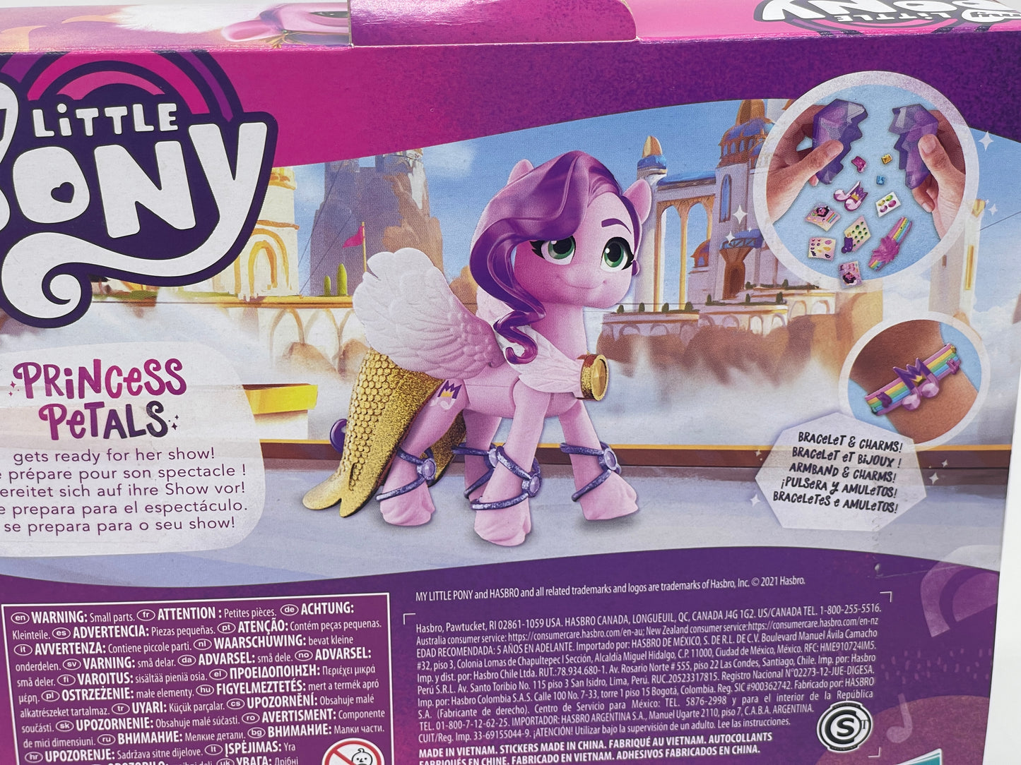 My Little Pony "Princess Petals" Kristall-Abenteuer Crystal Adventure 20 Teile