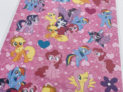 My Little Pony sticker set with a total of 72 stickers including foam stickers