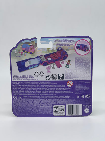 Polly Pocket Micro - PARTY LIMO / LIMOUSINE - Pollyville Spielset Polly Stick
