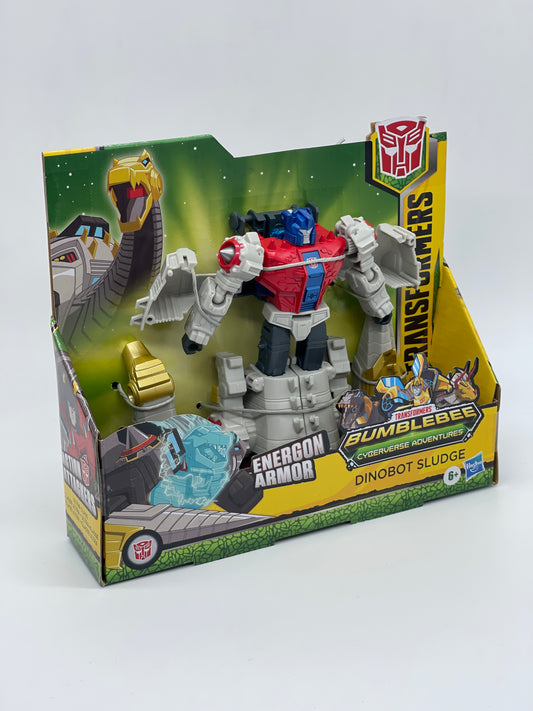 Transformers Bumblebee Cyberverse Adventures Dinobot Sludge Optimus Prime
