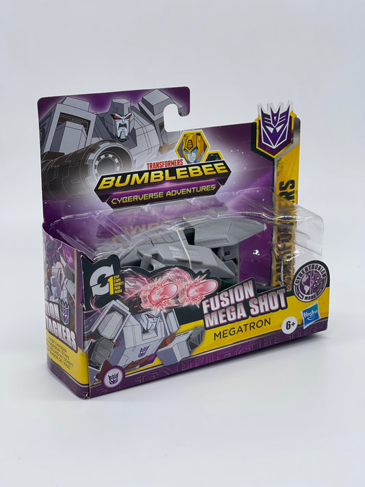 Transformers Bumblebee Cyberverse Adventures Megatron Decepticon Mega Shot