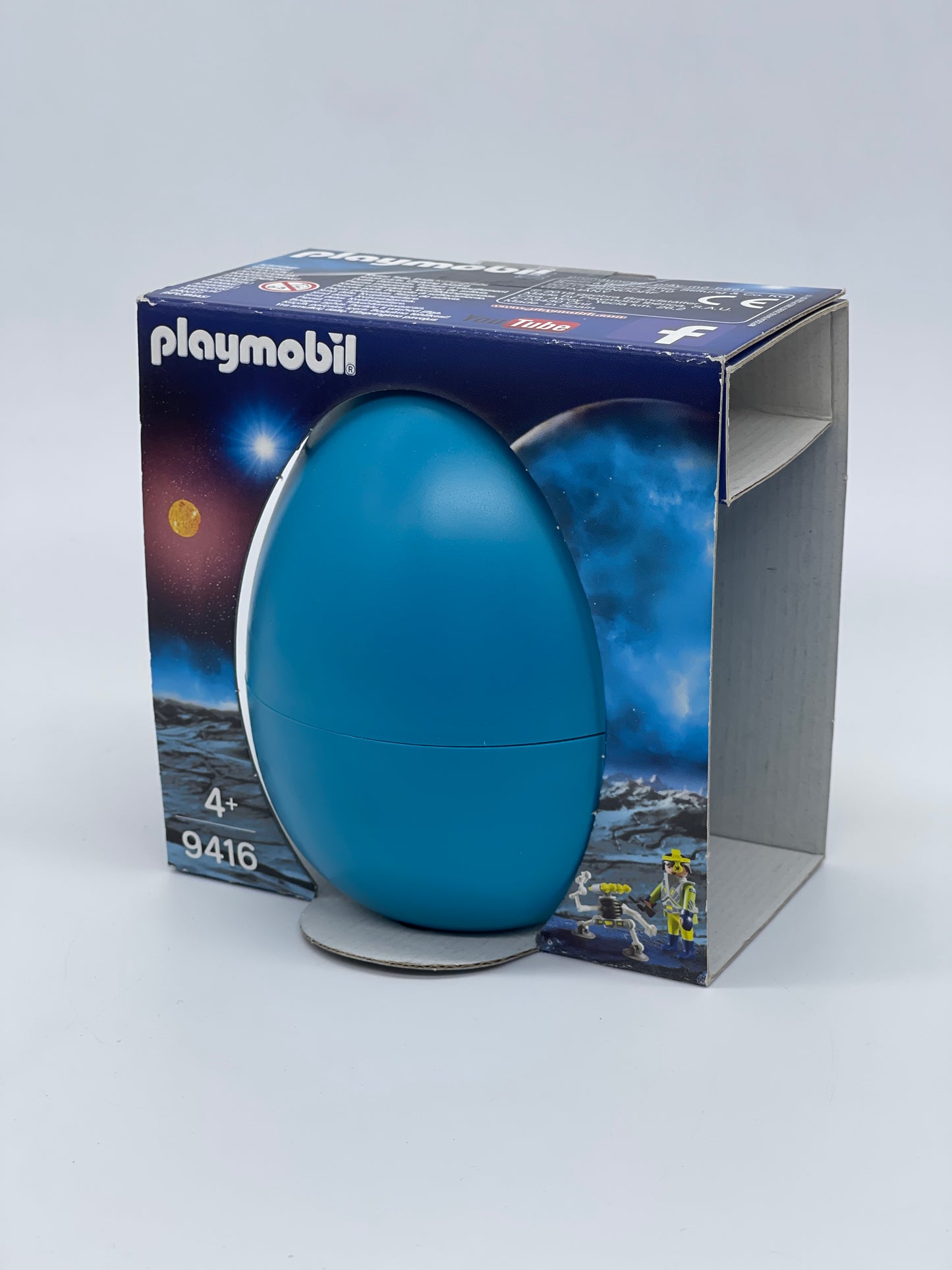 Playmobil 9416 - Space Agent with robot - in an Easter egg / great gift idea