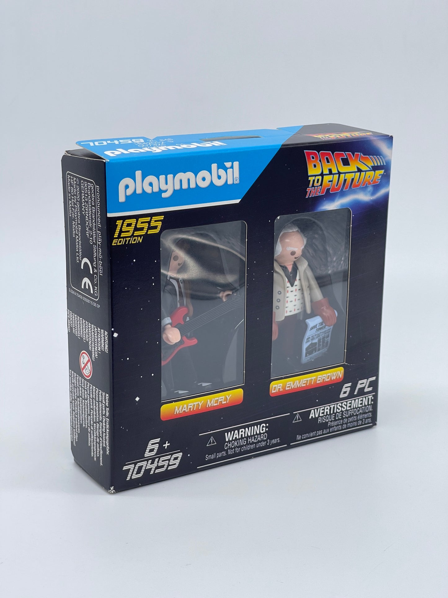 Playmobil 70459 Back to the Future Marty McFly Dr. Emmett Brown 1955 Edition