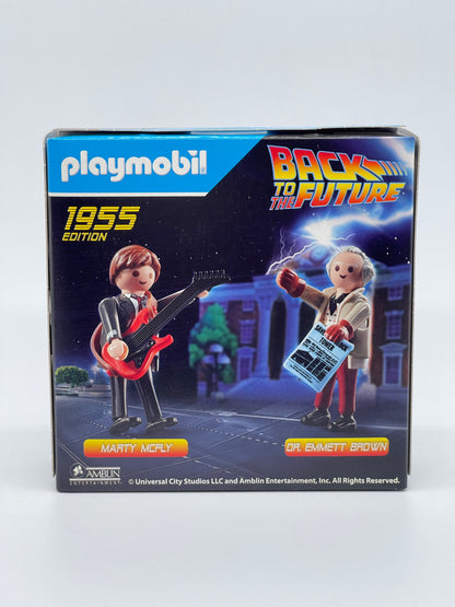 Playmobil 70459 Back to the Future Marty McFly Dr. Emmett Brown 1955 Edition