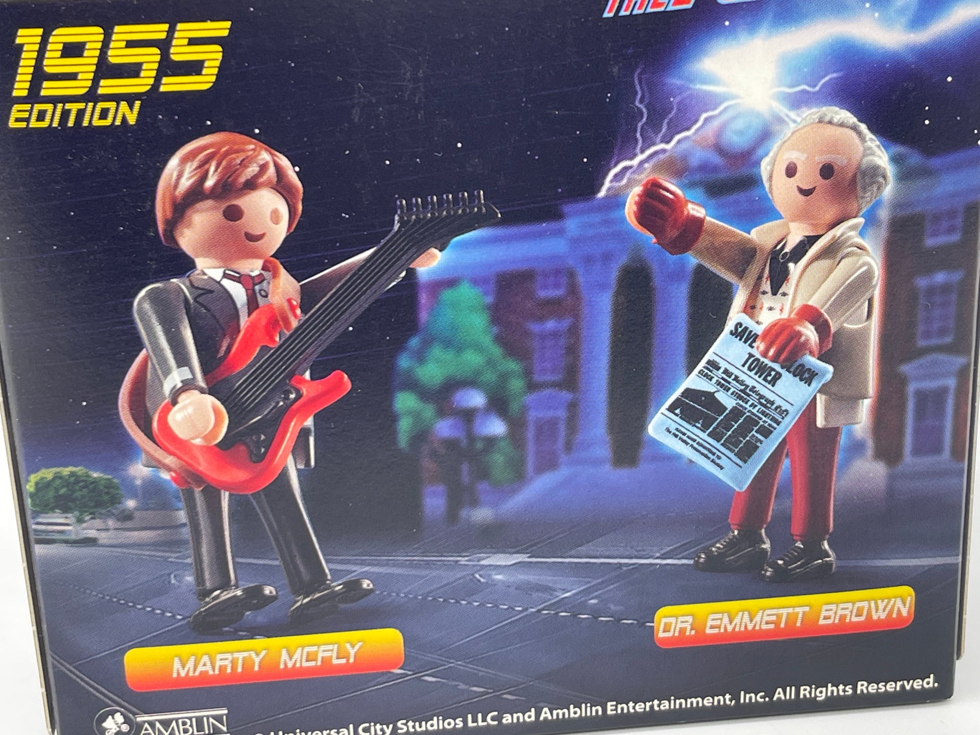 Playmobil Back to the Future Marty Mcfly and Dr. Emmet Brown