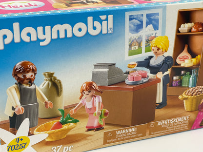 Playmobil 70257 Heidi Dorfladen Familie Keller / 37 Teile mit 3 Figuren