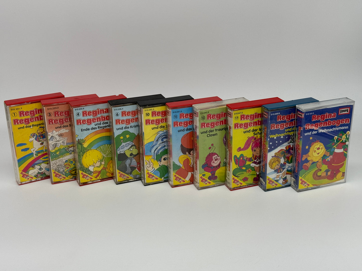 Regina Regenbogen « Sélection de cassettes audio » Rainbow Brite Europe (1985) 