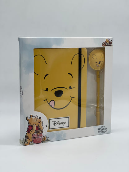 Disney "Winnie Puuh / Pooh" Notizbuch mit Kugelschreiber Geschenk-Set