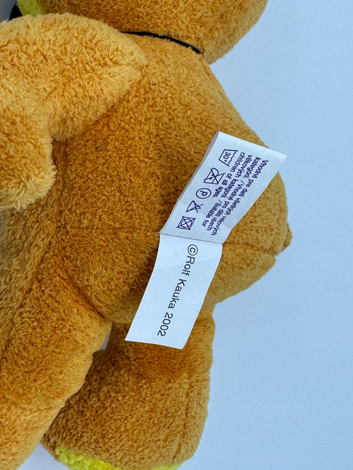 Bussi Bär "Bussi Bär" Rolf Kauka, rare, vintage plush toy Burda Toys (2002) 