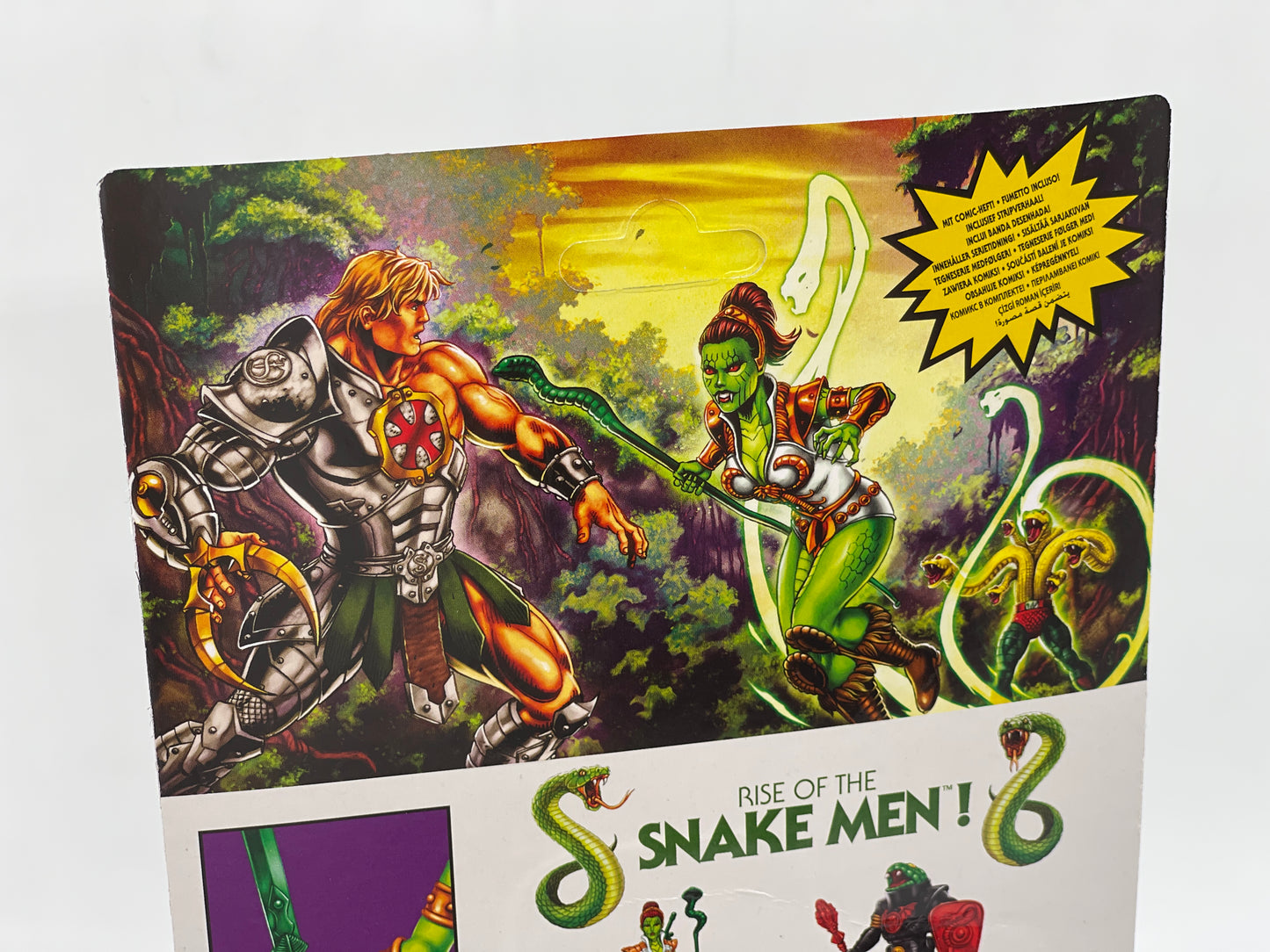 Masters of the Universe Origins "Snake Teela" Snake Men unpunched MOTU (2023)