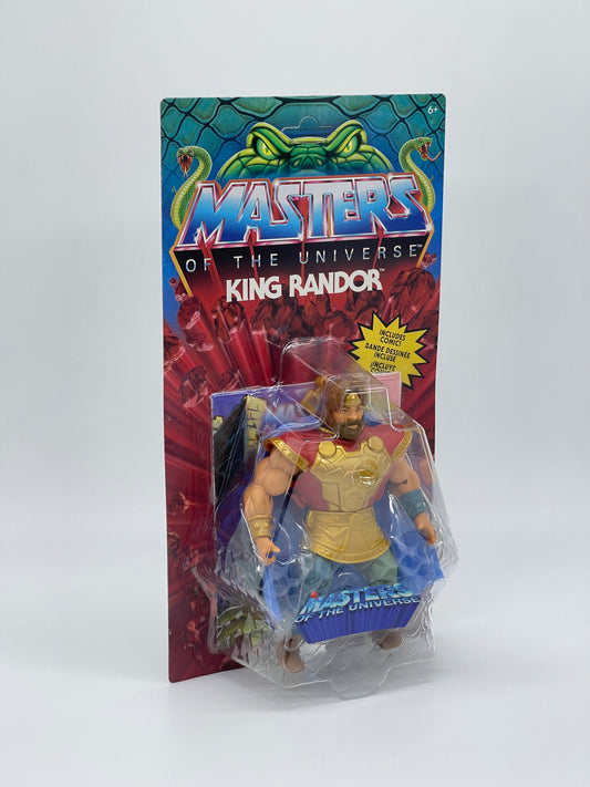 Masters of the Universe Origins "Young King Randor" Snake Men unpunched MOTU (2023)