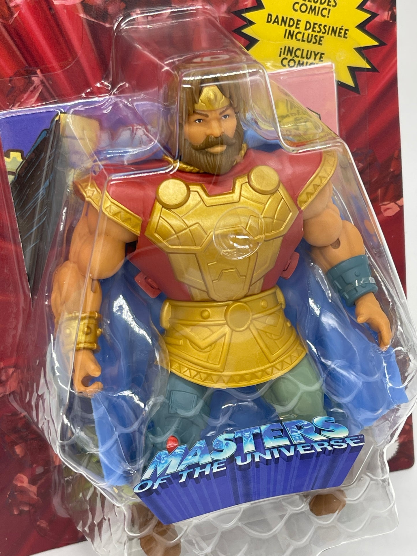 Masters of the Universe Origins "Young King Randor" Snake Men unpunched MOTU (2023)