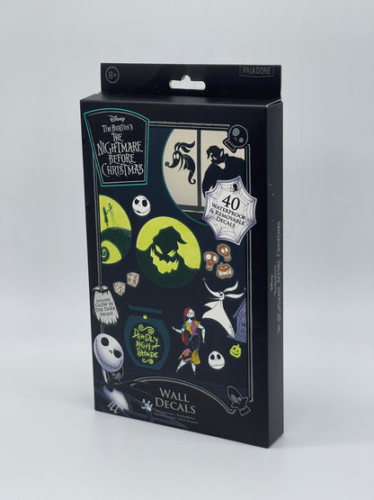 Nightmare Before Christmas Wandaufkleber Fenster Set Glow In The Dark (40 Stück)