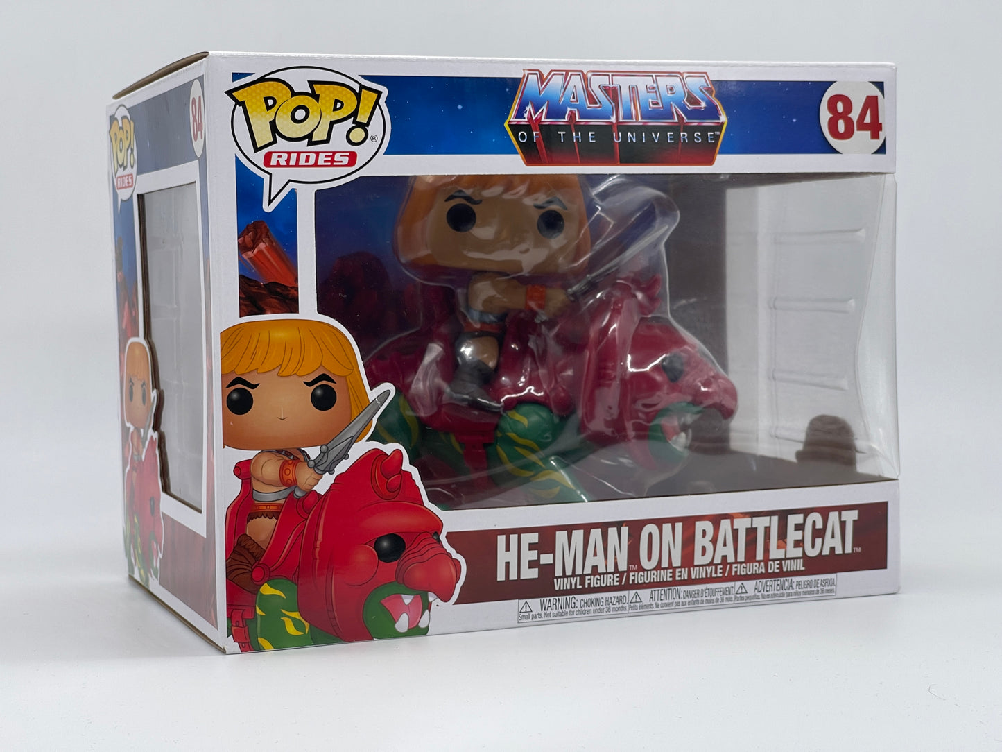 Funko Pop 84 Rides "He-Man on Battlecat" Masters of the Universe MOTU (2020)