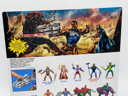 Masters of the Universe Origins Deluxe - CLAMP CHAMP - MotU Mattel EU card