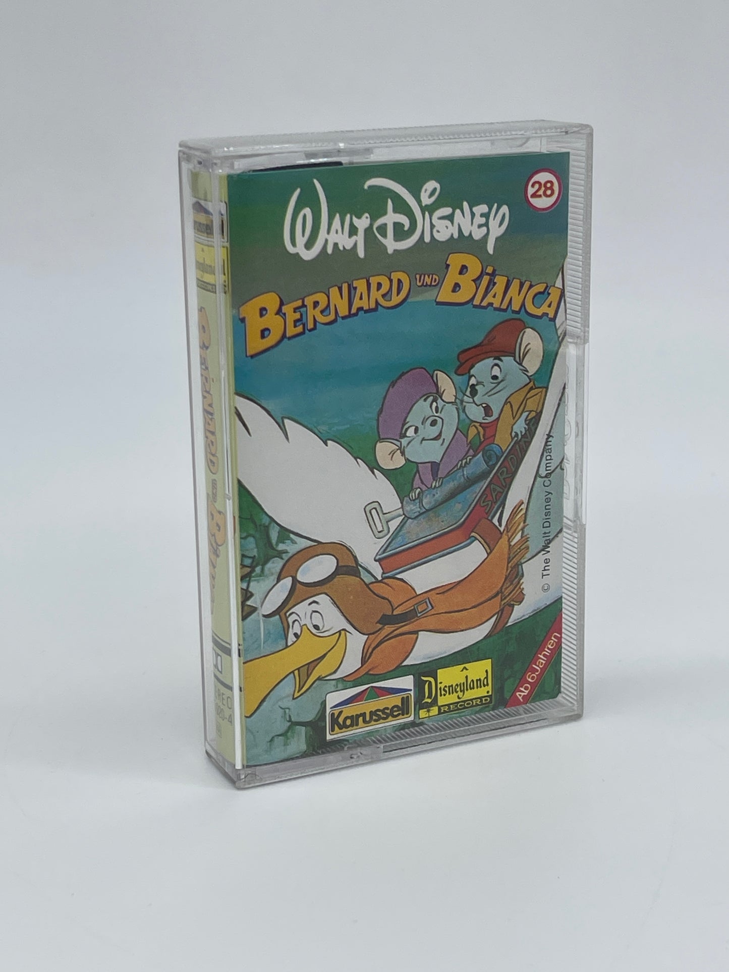 Walt Disney "Bernard und Bianca" Hörspielkassette Disneyland Record (1979)