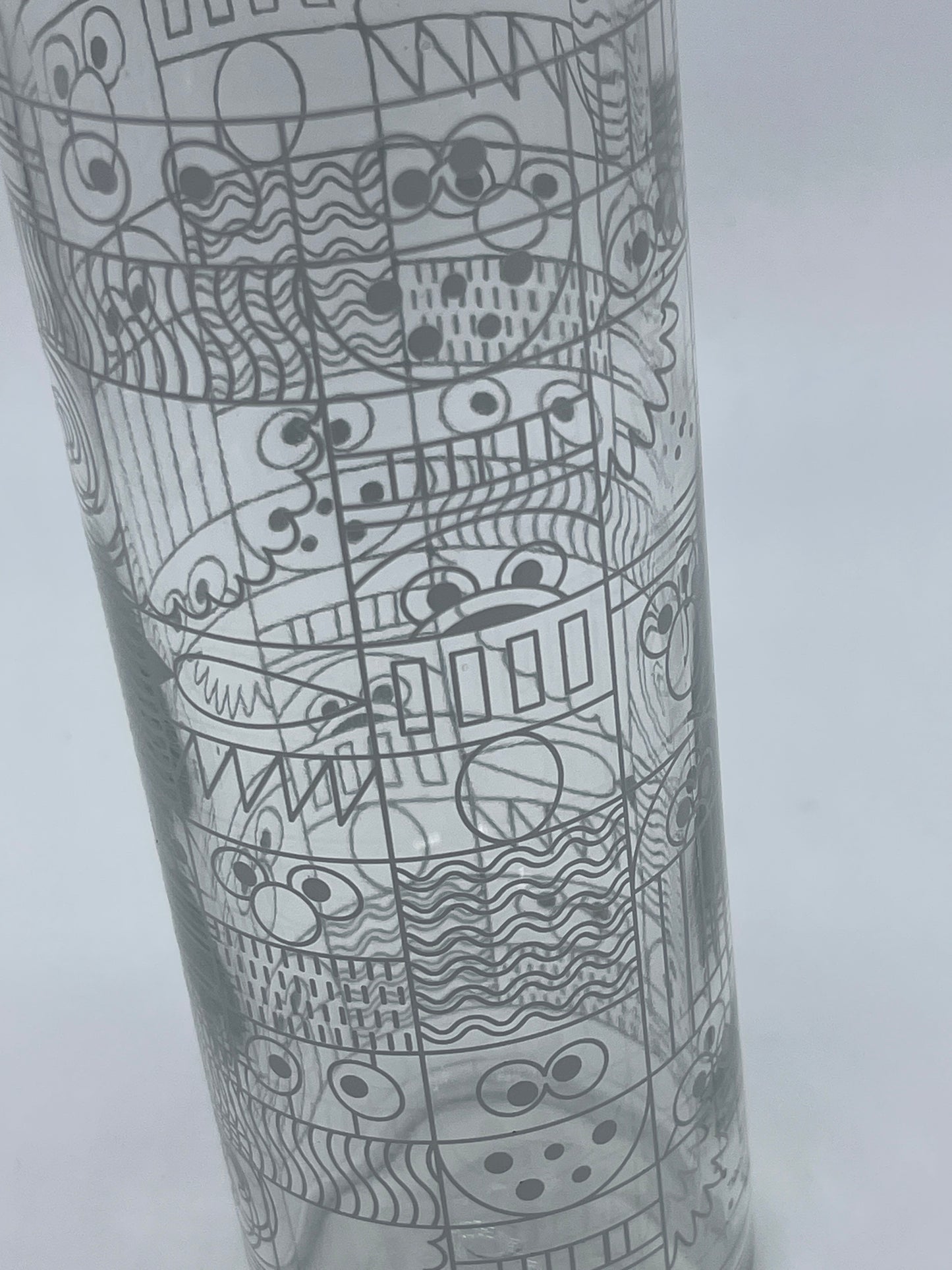 Sesamstraße "Trinkflasche aus Glas 500ml" 50 Jahre Sesame Street (2022)