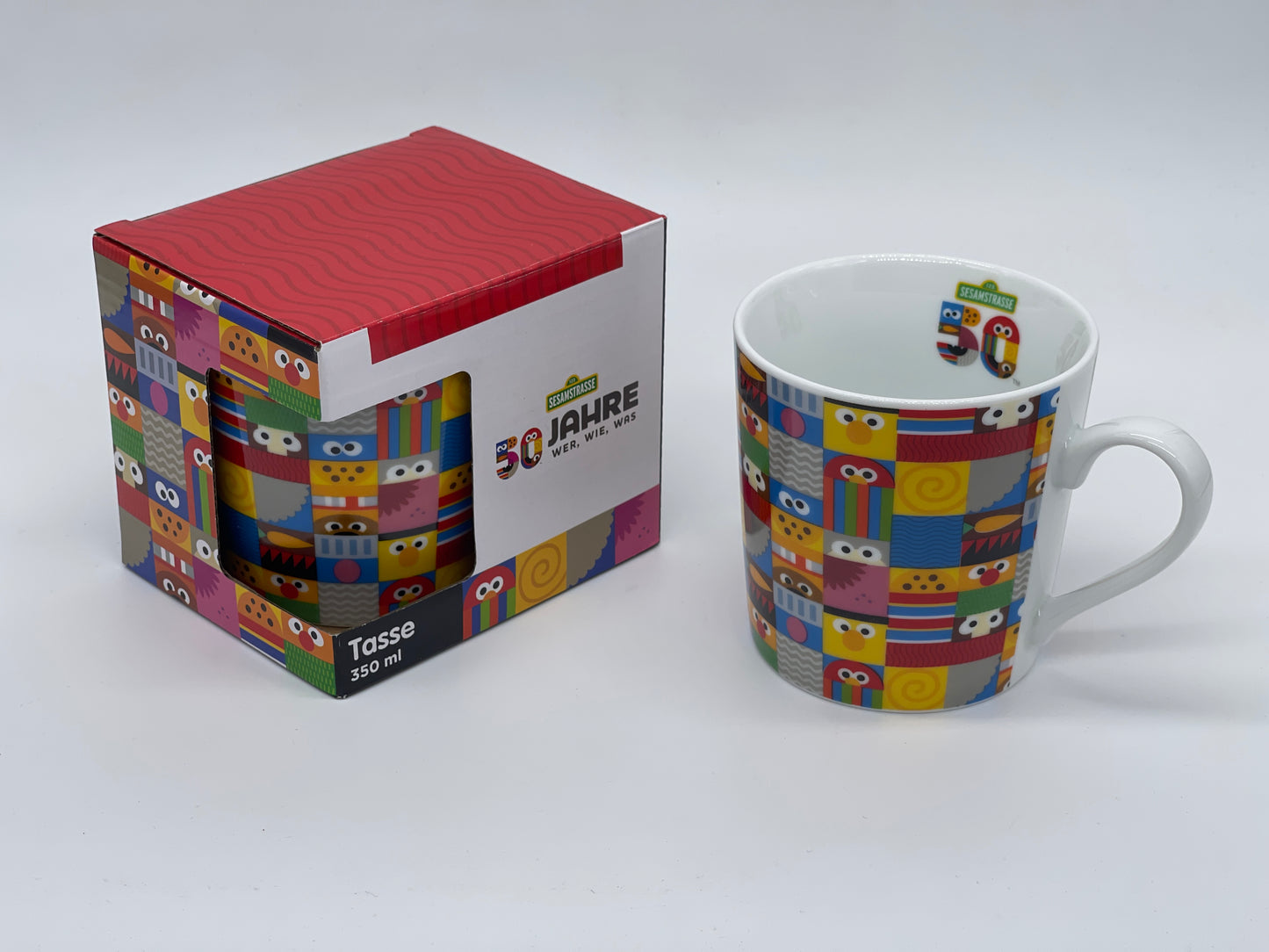 Sesamstraße "Tasse / Kaffeebecher 350ml" 50 Jahre Sesame Street (2022)