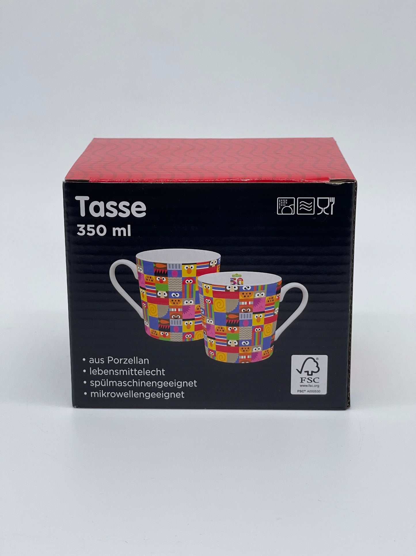 Sesamstraße "Tasse / Kaffeebecher 350ml" 50 Jahre Sesame Street (2022)