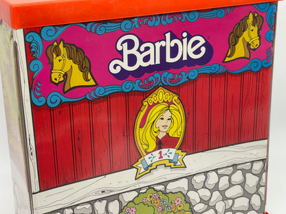 Barbie Vintage "Pferdestall" Koffer, lose, Mattel (1976)