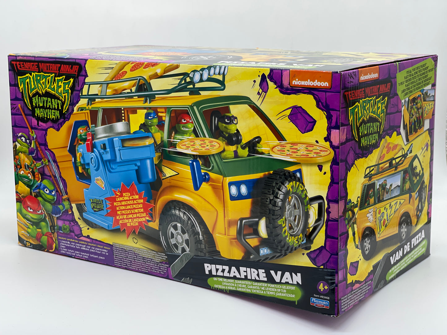 Teenage Mutant Ninja Turtles: Mutant Mayhem Fahrzeug Pizzafire Van (2023)