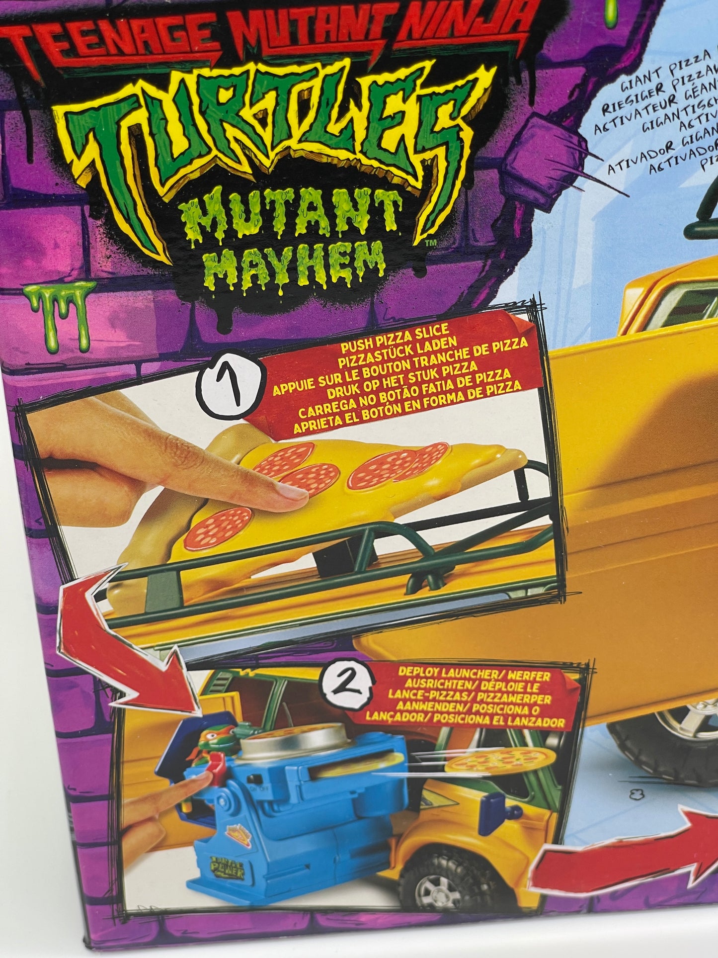 Teenage Mutant Ninja Turtles: Mutant Mayhem Fahrzeug Pizzafire Van (2023)