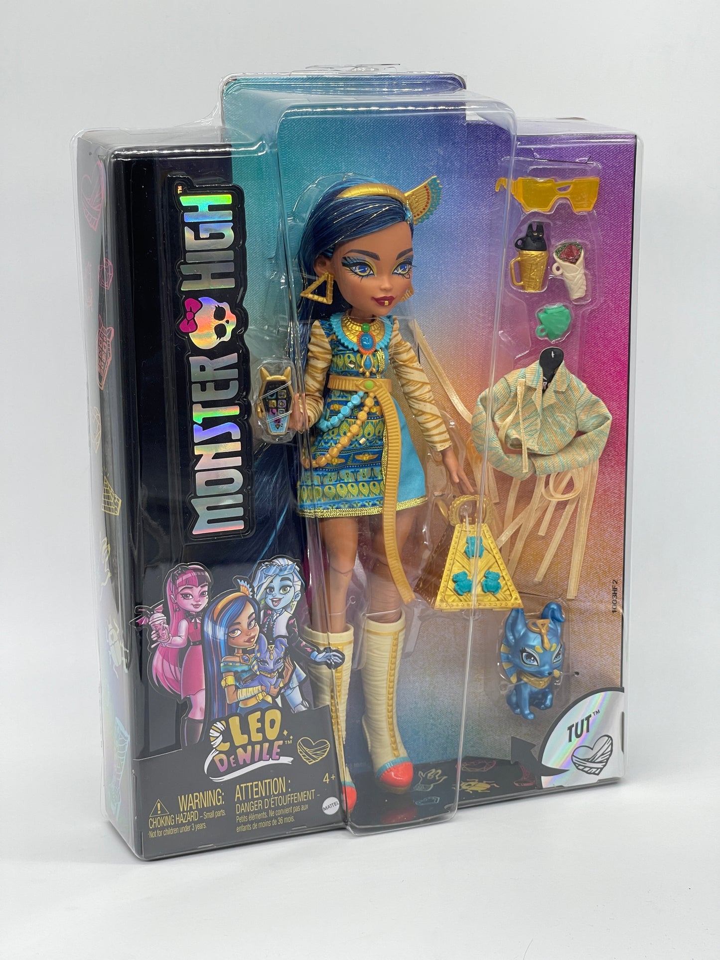 Monster High "Clawdeen Wolf &amp; Crescent" Creepover Party US Version (2022) 