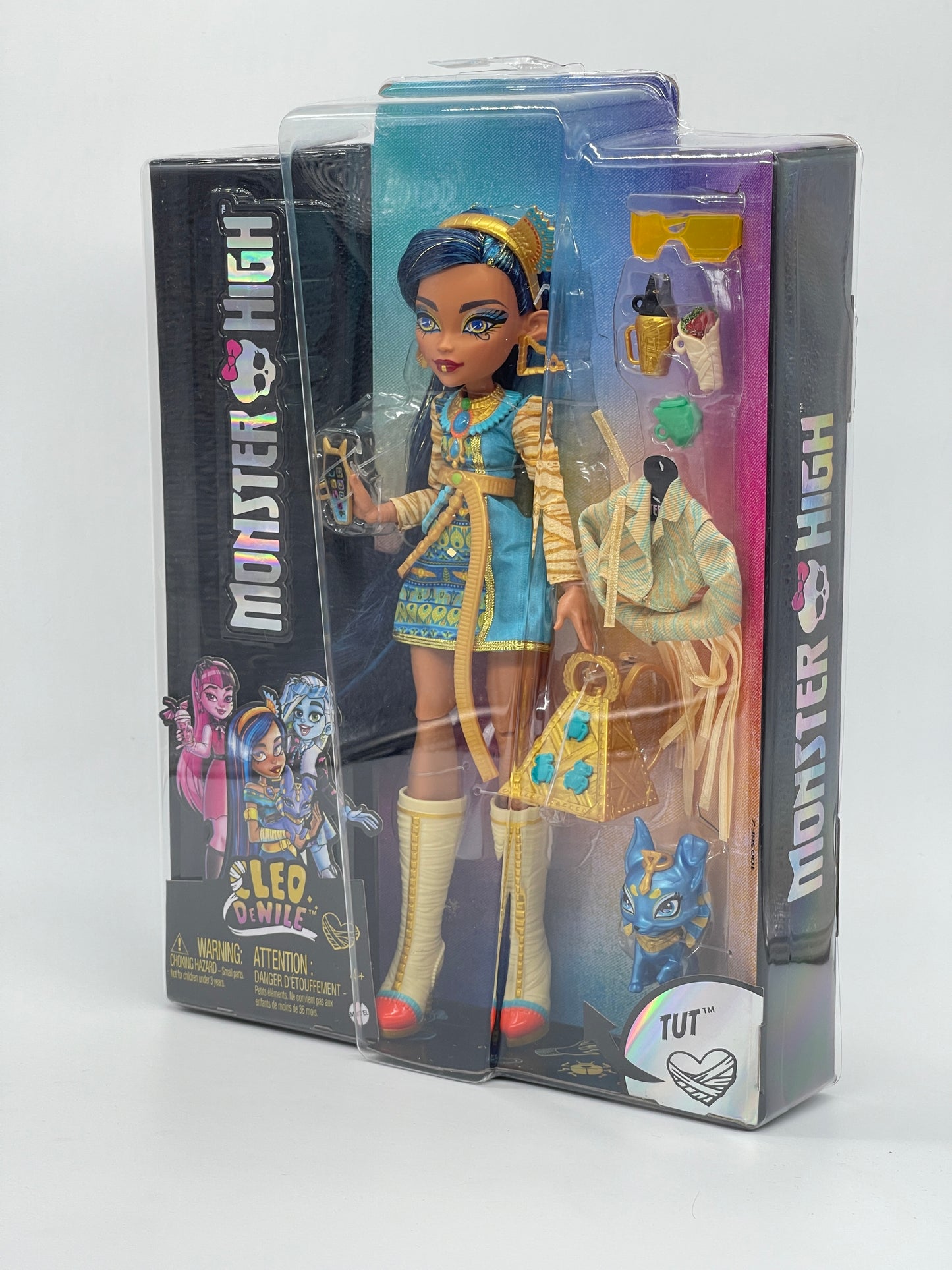 Monster High "Clawdeen Wolf &amp; Crescent" Creepover Party US Version (2022) 