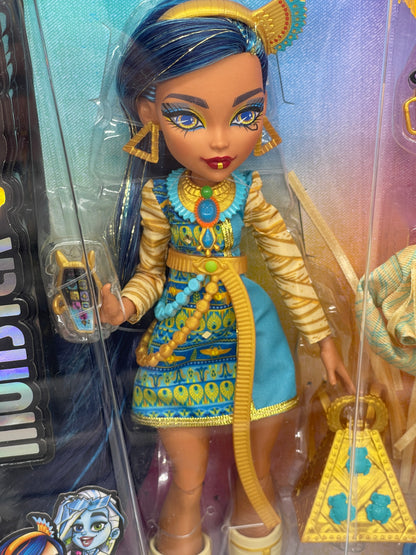 Monster High "Cleo de Nile mit Tut" Reboot, Mattel (2022)