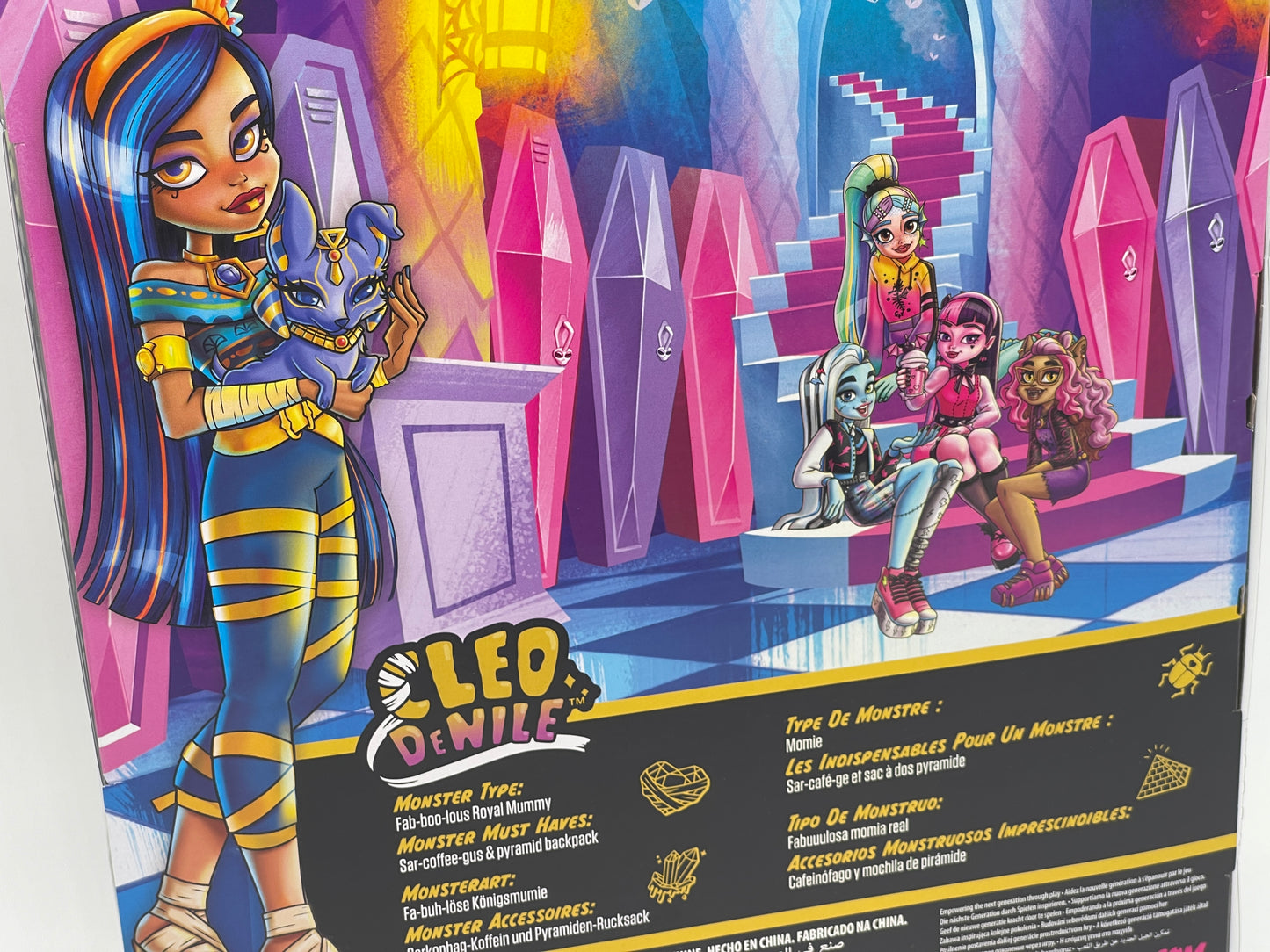 Monster High "Cleo de Nile mit Tut" Reboot, Mattel (2022)