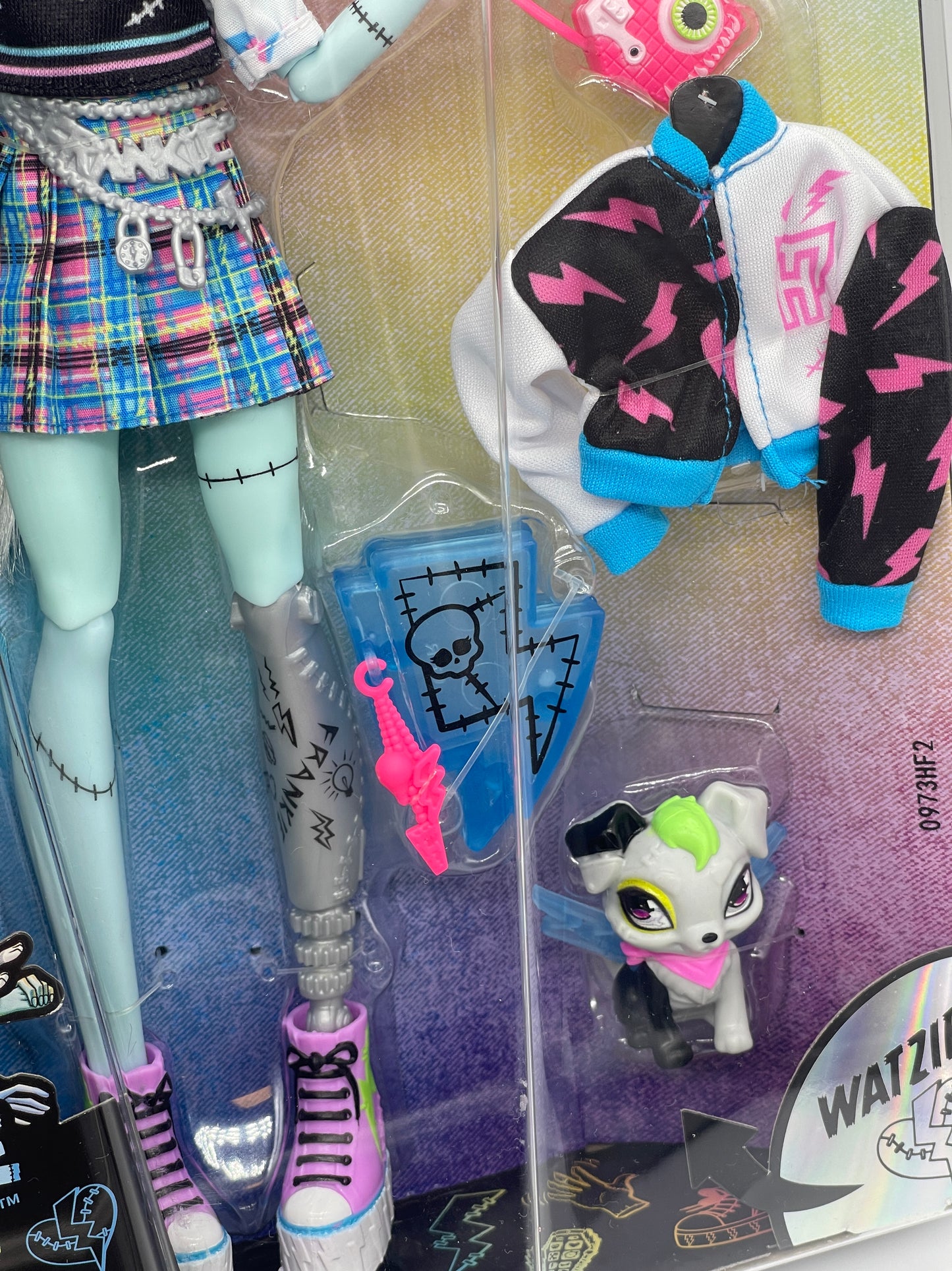 Monster High "Frankie Stein mit Watzie" Reboot, Mattel (2022)