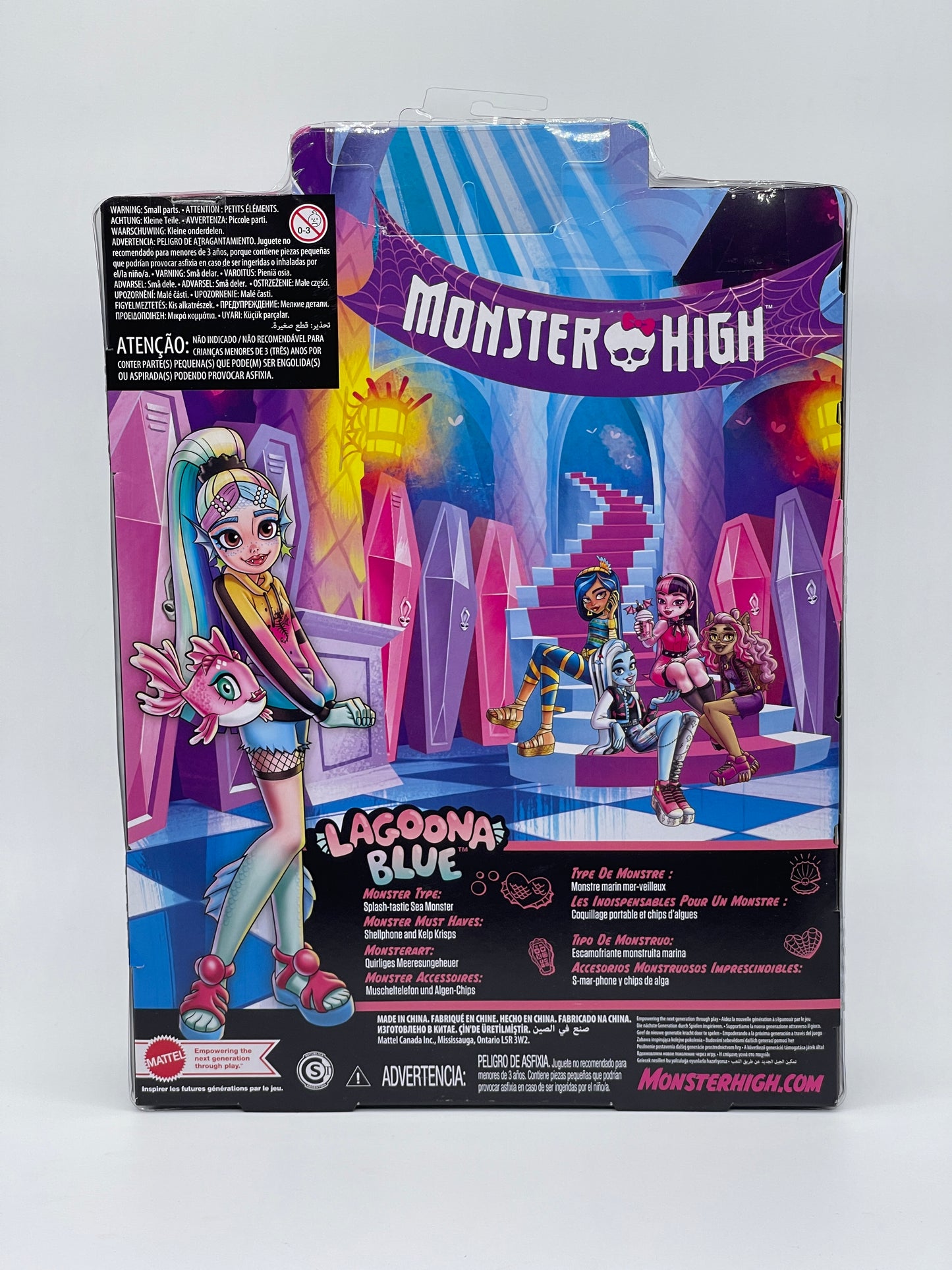 Monster High "Clawdeen Wolf &amp; Crescent" Creepover Party US Version (2022) 