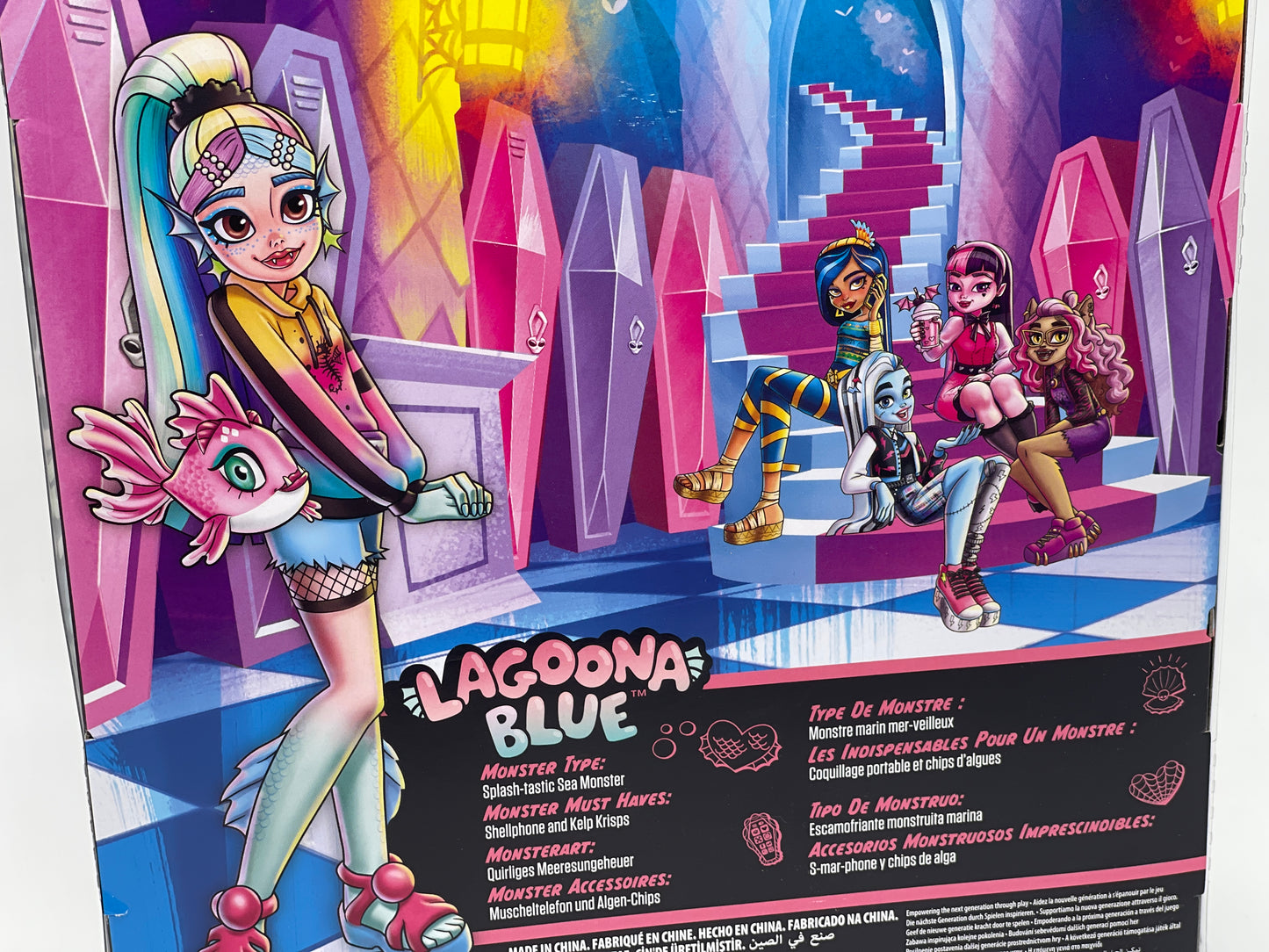 Monster High "Lagoona Blue mit Neptuna" Reboot, Mattel (2022)