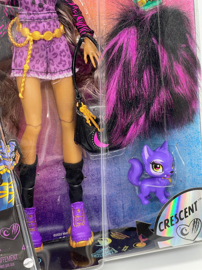 Monster High "Clawdeen Wolf &amp; Crescent" Creepover Party US Version (2022) 