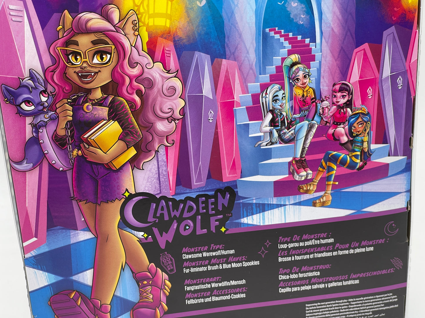 Monster High "Clawdeen Wolf mit Crescent" Reboot, Mattel (2022)