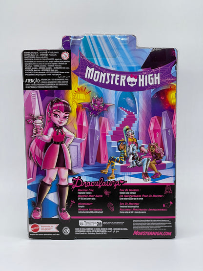 Monster High "Draculaura mit Count Fabulous" Reboot, Mattel (2022)