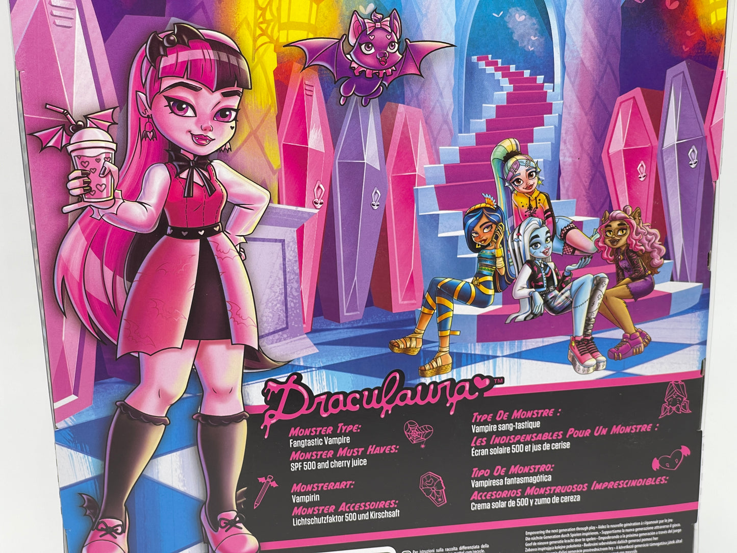 Monster High "Draculaura mit Count Fabulous" Reboot, Mattel (2022)