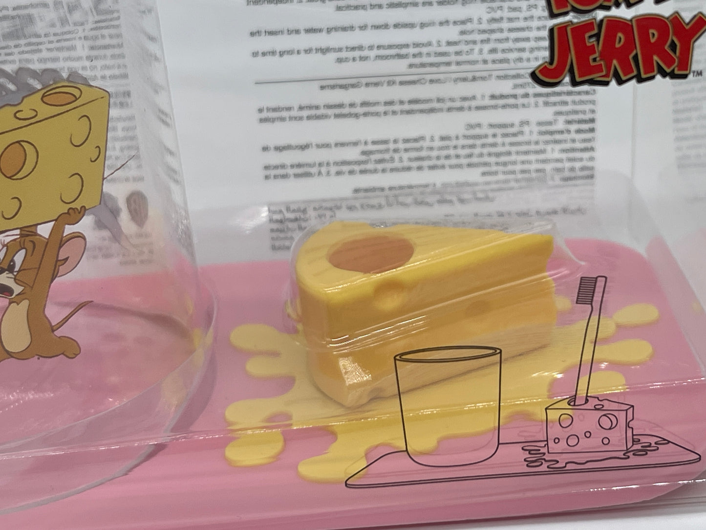 MINISO Japan "Tom & Jerry Zahnputzbecher und Halter" Tooth Mug Kit