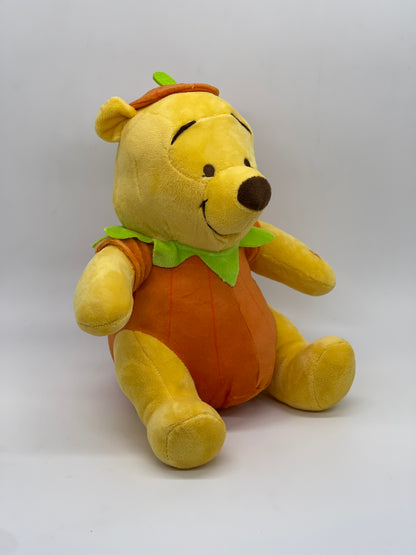 Disney Halloween "Winnie the Pooh Kürbis" Plüschtier Stofftier mit Halloweensound
