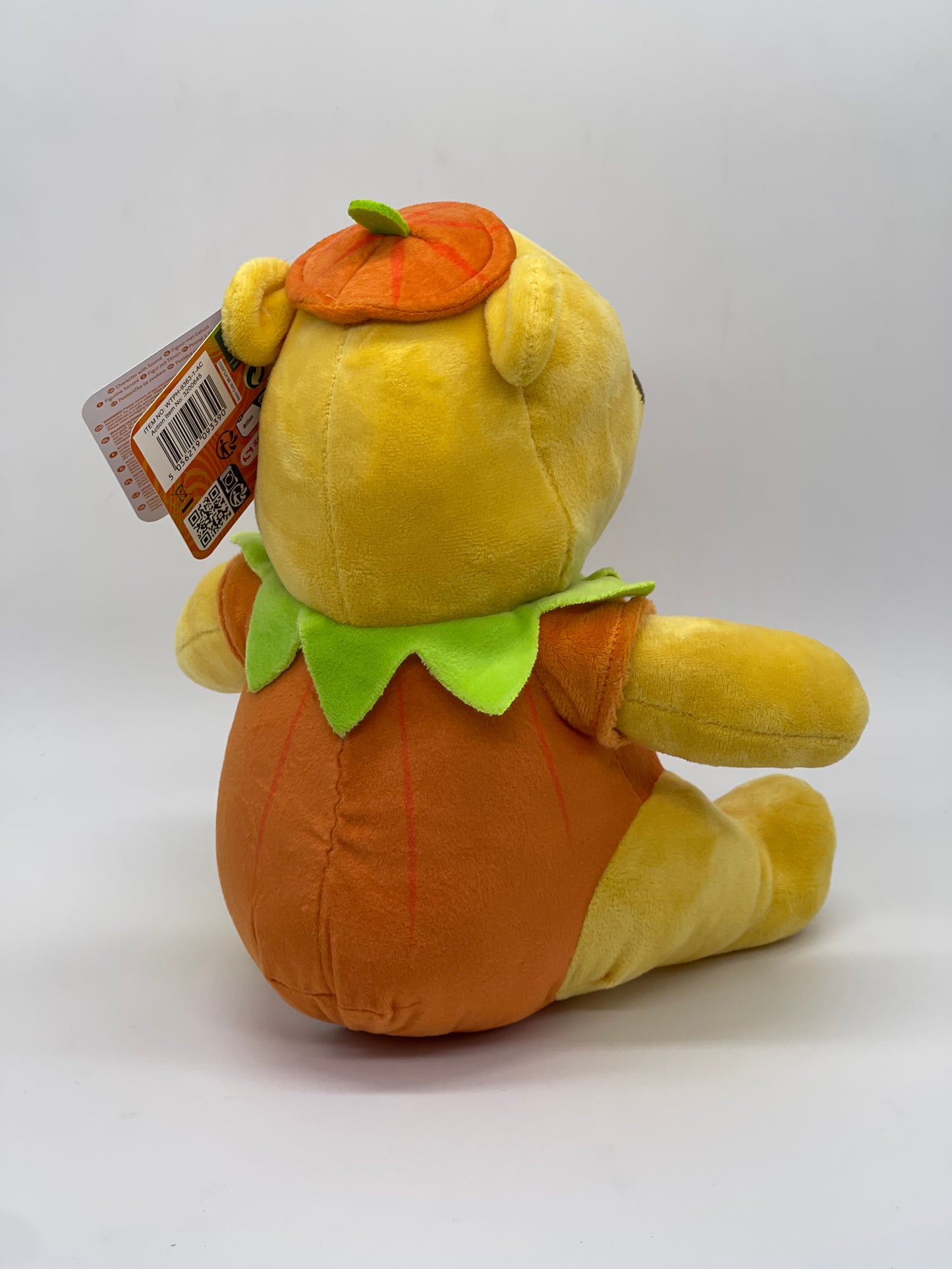 Disney Halloween "Winnie the Pooh Kürbis" Plüschtier Stofftier mit Halloweensound