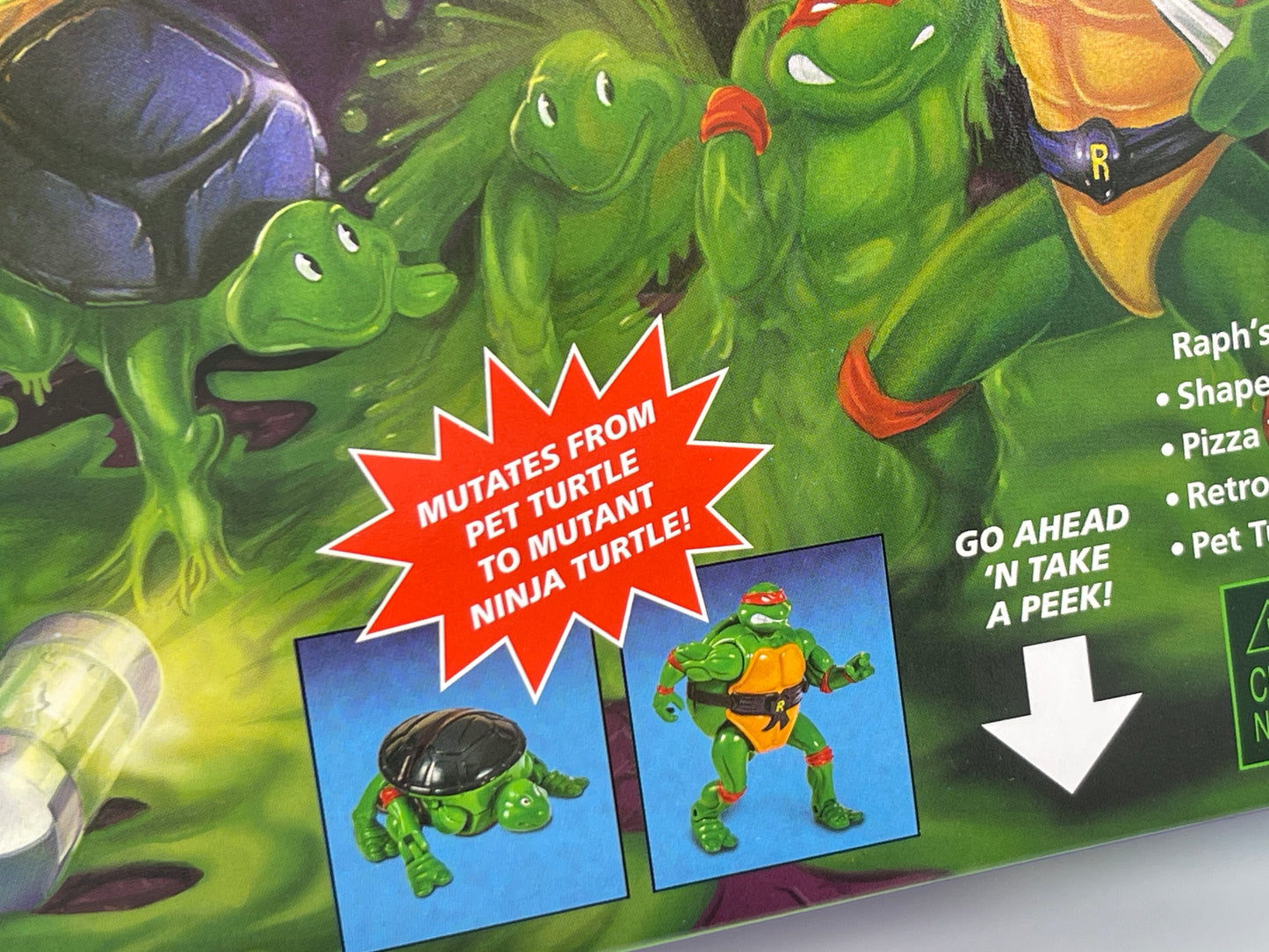 Teenage Mutant Ninja Turtles "Mutatin' Raphael" The Making of a Ninja Target Exclusive
